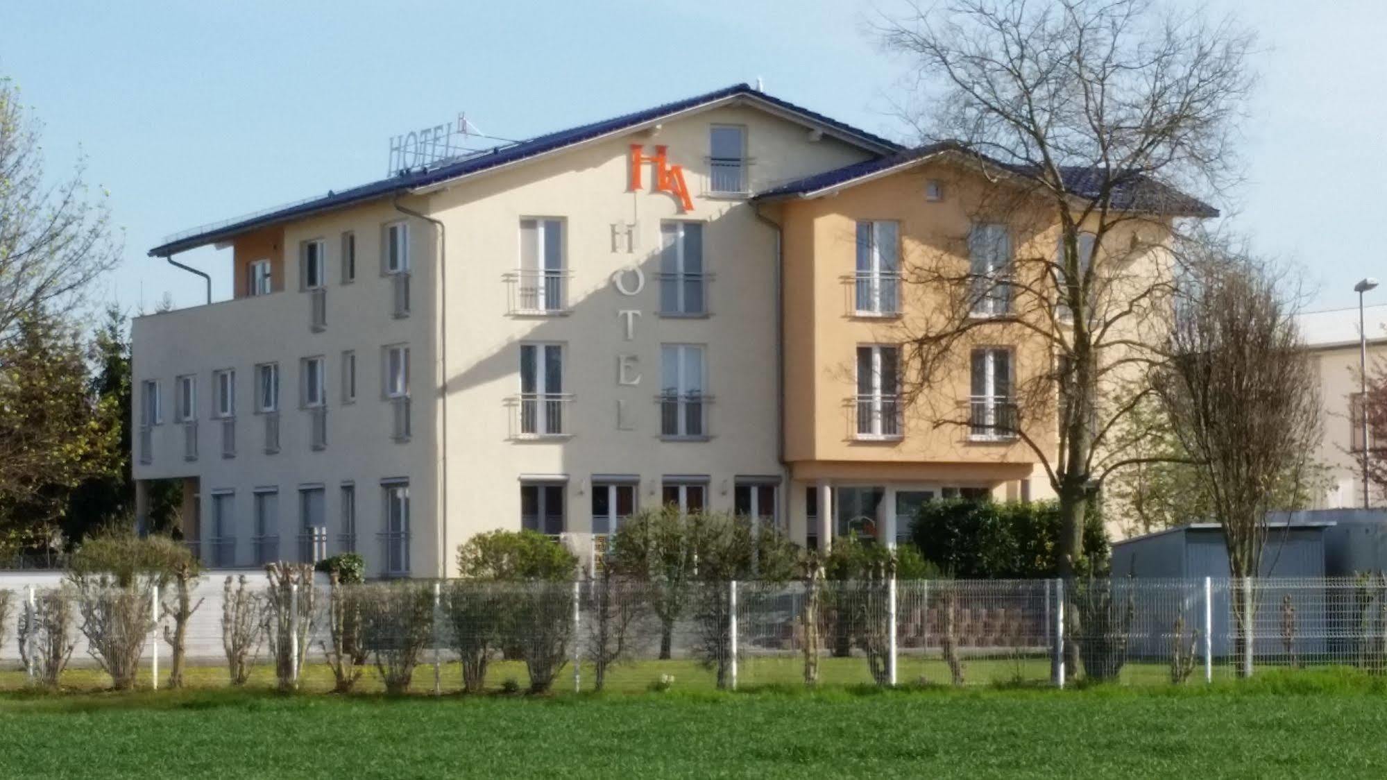 Hotel Ackermann Riedstadt Exteriér fotografie